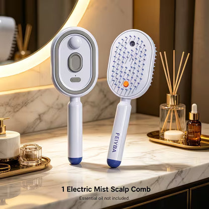 Des cheveux lisses en 5 minutes ! MaBrosseUtile™ Lissante électrique Portable
