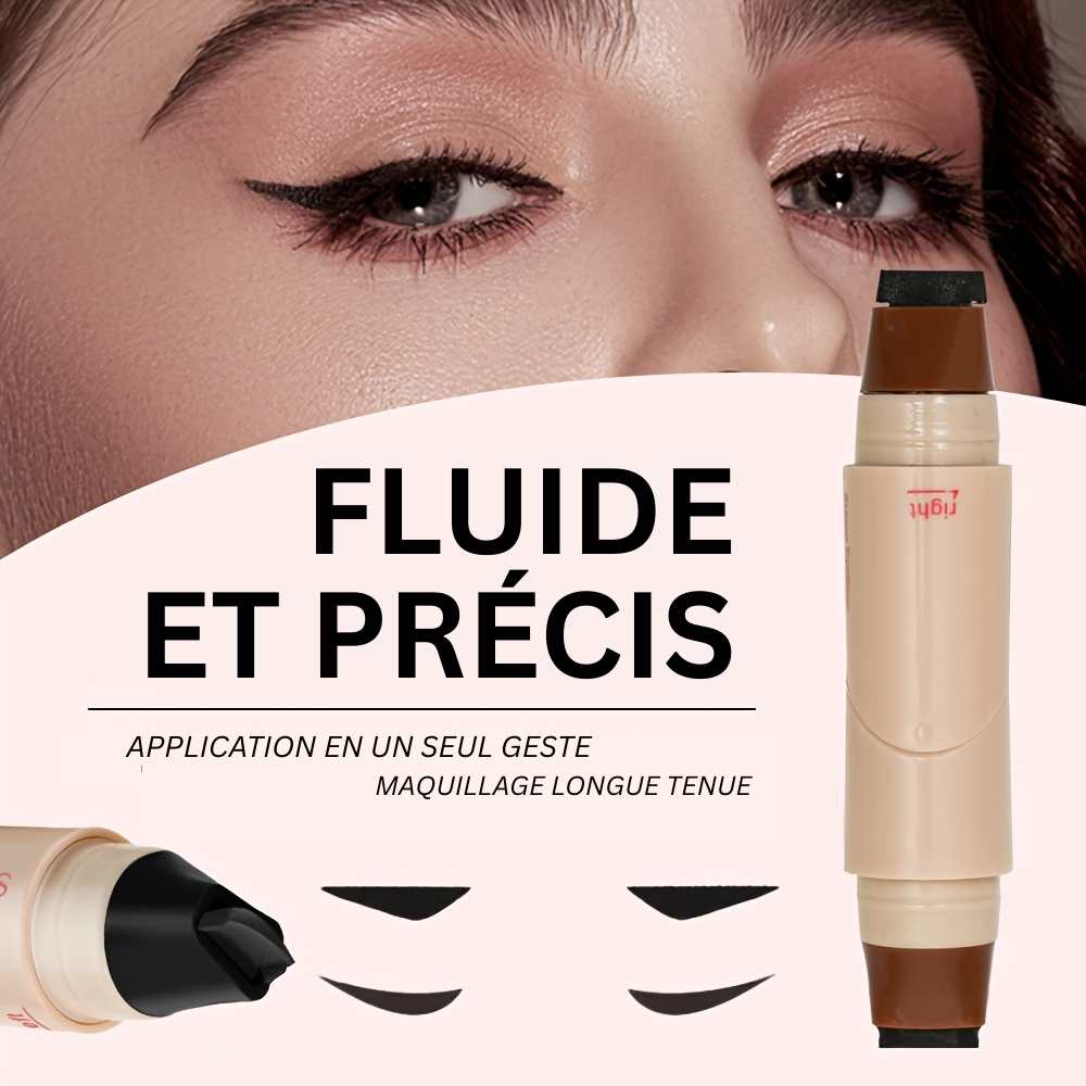 WingSnap™ – Eyeliner Tampon 2-en-1 (Œil Gauche & Droit)