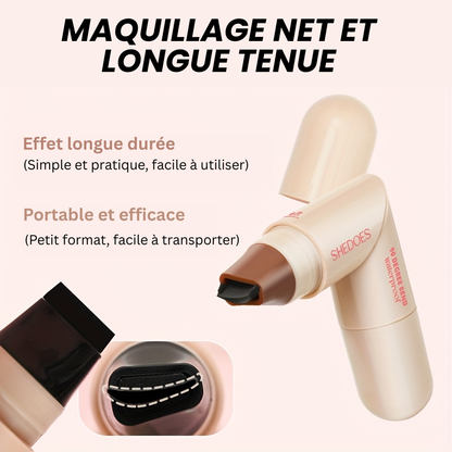 WingSnap™ – Eyeliner Tampon 2-en-1 (Œil Gauche & Droit)