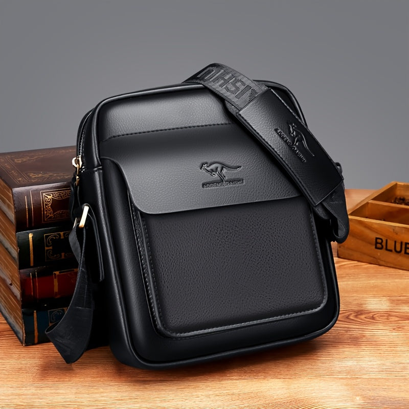 Premium Leather Men's Crossbody Bag