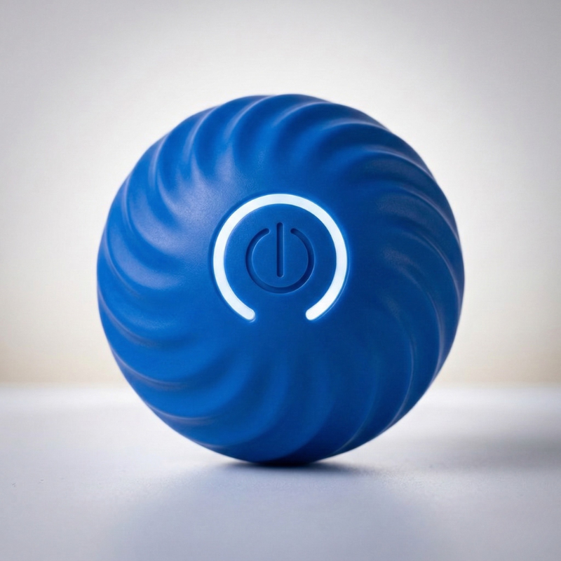 Balle Interactive Intelligente PetMotion - Jouet à Mouvement Automatique pour Chats et Chiens.