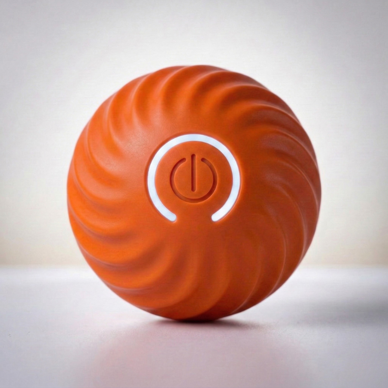 Balle Interactive Intelligente PetMotion - Jouet à Mouvement Automatique pour Chats et Chiens.