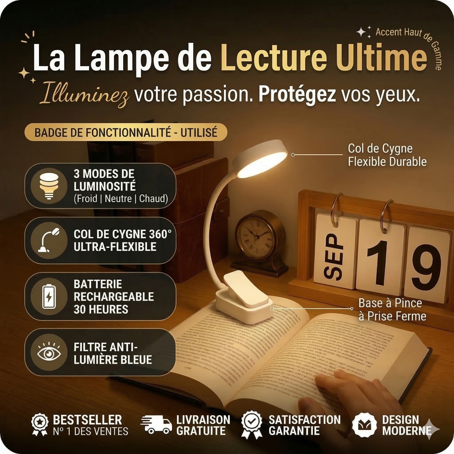 Reading Light french