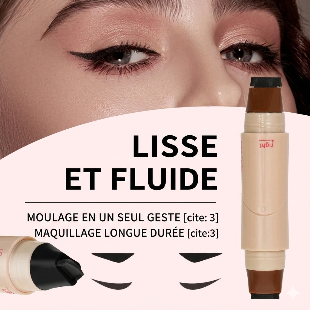 Stylo Eyeliner Tampon Symétrie Parfaite