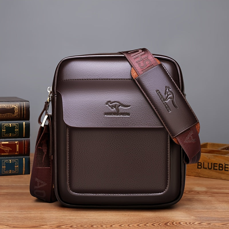 Premium Leather Men's Crossbody Bag